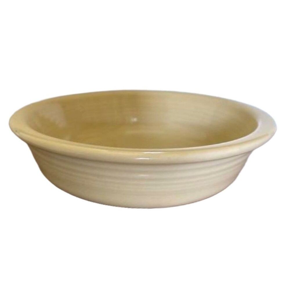 Set of 8 Fiestaware 6-7/8" Rim Cereal Bowl Vintage Linen Yellow